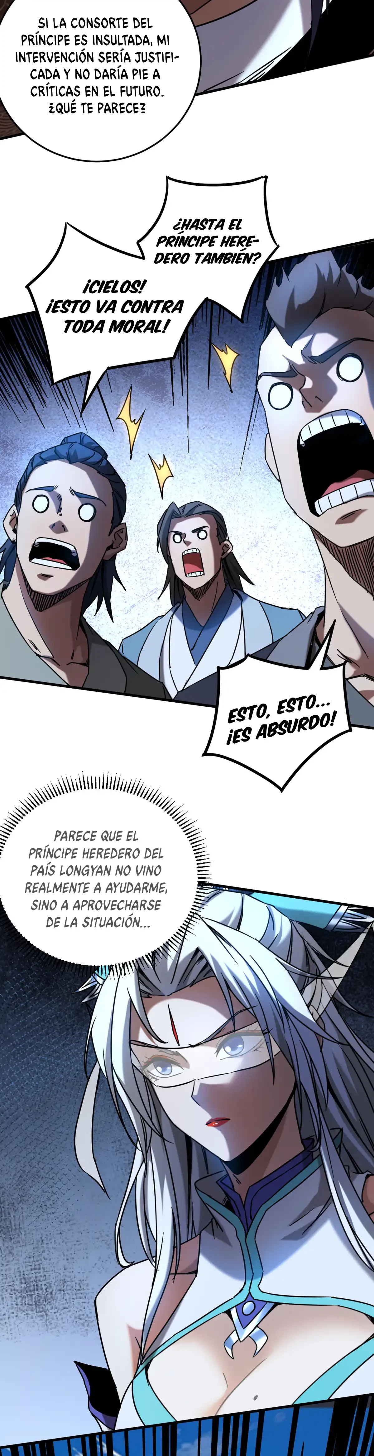 Mientras mis discípulas se matan, yo me relajo! > Capitulo 91 > Page 111